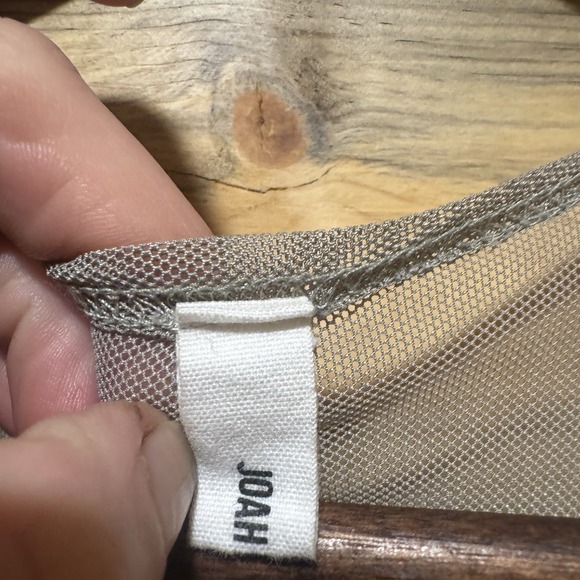 JOAH BROWN Dew Mesh Maxi Slit Dress Ladies Xs/S Tank Top Dress - Picture 13 of 14